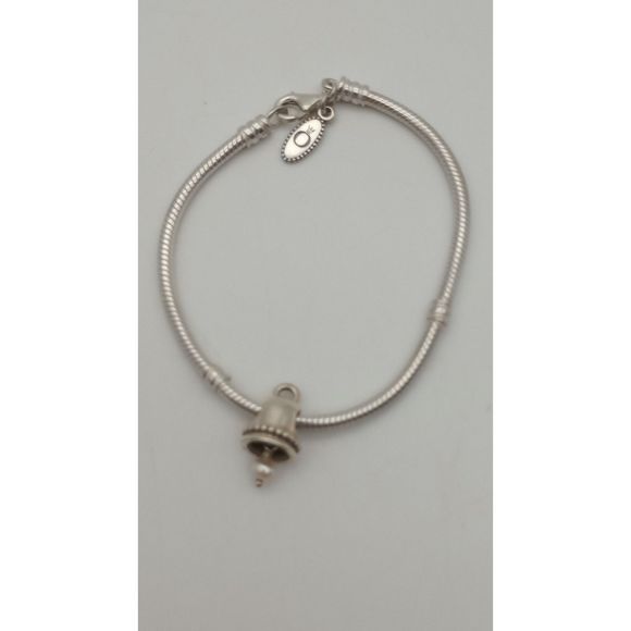 Pandora Signed 925 Silver Charm Bracelet - Picture 1 of 4